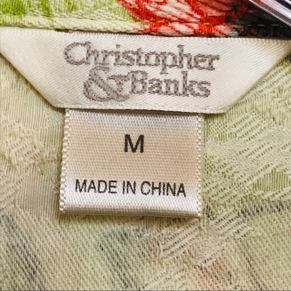 Christopher & Banks Floral blazer - Picture 4 of 10